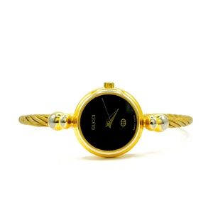 ❌SOLD❌ Gucci 2700L Swiss Made Gold Tone Cable Bracelet Ladies Watch